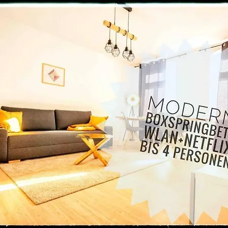 Apartment Super Lage Modern Boxspringbett *netflix* Wlan* *